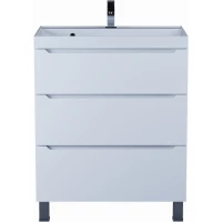 Тумба под раковину Uperwood Tanos 291020330 70 см, напольная, белый матовый
