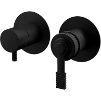 Смеситель для ванны Remer Atelier AL93ZPNO встраиваемый, черный матовый