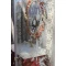 Душевая дверь распашная Cezares Royal Palace 175 см прозрачное с матовым узором ROYAL PALACE-A-B-13-90+60/30-CP-Br - 3
