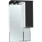 Зеркальный шкаф 55x100 см черный глянец/белый глянец R Bellezza Альфа 4618808001042 - 1