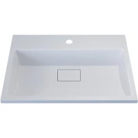 Раковина Uperwood Barsa 2911120345 60x45 см, накладная, белый