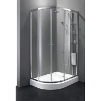 Душевой уголок Cezares Anima 120x100 см текстурное стекло ANIMA-W-RH-2-120/100-P-Cr-R