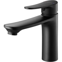 Смеситель для раковины Arrow AG4106MB без донного клапана, черный матовый