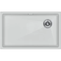 Кухонная мойка Paulmark Lumi LU74SK-WH 74x44 см, белый