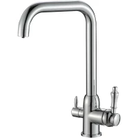 Смеситель для кухни Zorg SH 725 CR с подключением к фильтру, хром