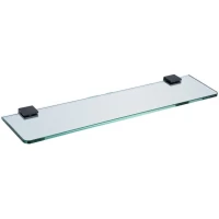 Полка стеклянная Allen Brau Infinity 6.21012-31 50 см, черный матовый