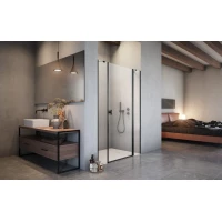 Душевая дверь Radaway Nes Black DWJS 130 Right 10038130-54-01R прозрачное