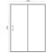 Душевая дверь 120 см Bravat Line BD120.4101A прозрачное - 2
