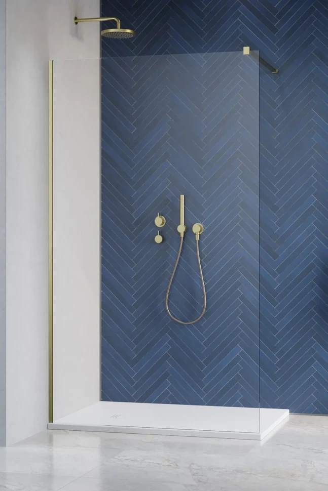 

Неподвижная перегородка Radaway Modo New Brushed Gold II 100 389104-99-01 прозрачное