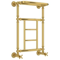 Полотенцесушитель водяной 660x400 золотой Сунержа Ренессанс 1452 03-0282-6640