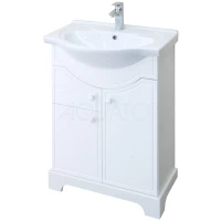 Тумба белый глянец 64,5 см Акватон Элен 1A218901EN010