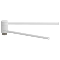 Полотенцедержатель 24,75 см белый матовый Сунержа 30-2003-0250