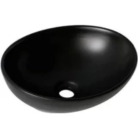 Раковина-чаша Gappo GT304-8 41x33 см, накладная, черный