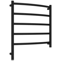 Полотенцесушитель электрический Сунержа Галант 3.1 31-6000-6060 600x600, МЭМ левый, черный матовый