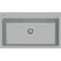 Кухонная мойка Rivelato Fonde FN-8638 Grigio puro 86x51 см, серый