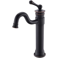 Смеситель для раковины Timo Adelia 6011/04F античный черный