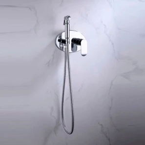 Изображение товара гигиенический душ grocenberg gb003cr со смесителем, хром