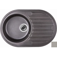 Кухонная мойка серый Ukinox Амур Amur - 47