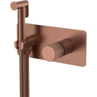 Гигиенический душ Boheme Stick Linea 127-BRB.3 со смесителем, бронза матовая