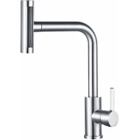 Смеситель для кухни Zorg SH 093 CR с выдвижным изливом, хром