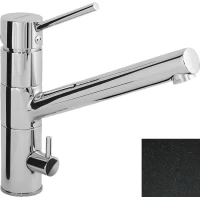 Смеситель для кухни с подключением к фильтру черный Ukinox UM1392 - 10