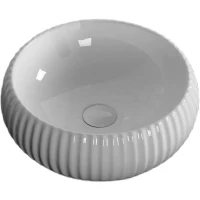 Раковина-чаша Ceruttispa CR0007 40,5x40,5 см, накладная, белый