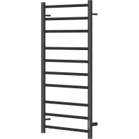 Полотенцесушитель электрический APEXTERMO Stella ST00005BM 1000x532, диммер правый, черный матовый