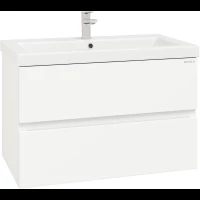 Тумба белый глянец 78 см Onika Эвада 108058