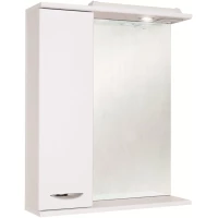 Зеркальный шкаф 60x71,2 см белый глянец L Onika Ника 206015