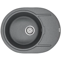 Кухонная мойка Paulmark Oval графит PM316502-DG