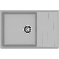 Кухонная мойка GranFest Level 760L 76x50 см, серый