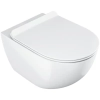 Унитаз подвесной Ravak Vita RimOff X01860 безободковый, белый