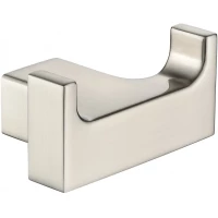 Крючок Grocenberg AC0018NK двойной, для ванны, никель