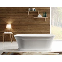 Акриловая ванна BelBagno BB402-1700-790 170x79 см, отдельностоящая, белый