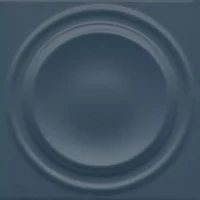 Декор Аква Альта 2 синий матовый структура 20x20x0,95