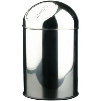 Мусорное ведро Nofer 14114.10.B 10л, хром