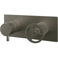 Смеситель для ванны Remer Chrono CH92ZXV встраиваемый, нержавеющая сталь