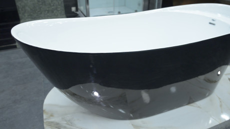 Акриловая ванна 170х76 см Lagard Minoti Black Agate lgd-mnt-ba