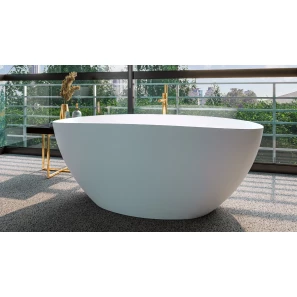 Изображение товара ванна из литьевого мрамора 160x75 см whitecross onyx a 0204.160075.200