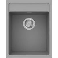 Кухонная мойка PEZARO PZG.400.500-49.ALUMIN 40x50 см, алюметаллик