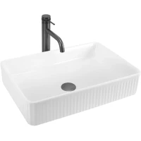 Раковина-чаша Rea Fiorella REA-U6621 50x34 см, накладная, белый