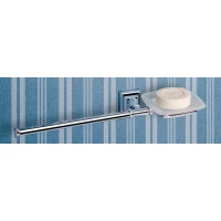 Полотенцедержатель с мыльницей 40 см Colombo Design Portofino B3274SX 