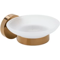Мыльница Bemeta Coral 158108042 настенная, медное золото глянец