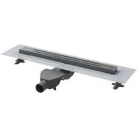 Душевой трап (лоток) Boheme Premium Trendy 983-60-GM 60 см, с решеткой, щелевой, графит матовый