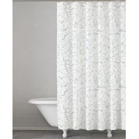 Штора для ванной комнаты Kassatex Foglia Clearwater Blue SFG-115-CWB