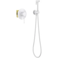 Гигиенический душ Timo Saona 2389/16SM со смесителем, белый матовый