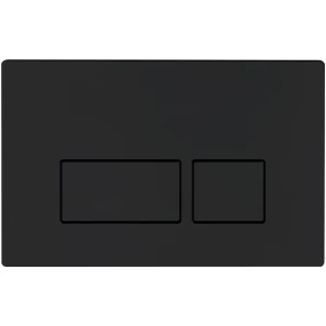 Изображение товара инсталляция для унитаза belbagno bb026 + bb044nero с кнопкой смыва, черный матовый