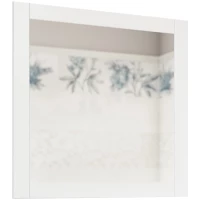 Зеркало 72x72 см белый матовый Sanflor Ванесса C000005878