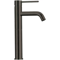 Смеситель для раковины Paini Cox 78PZ211LL с донным клапаном, черный матовый