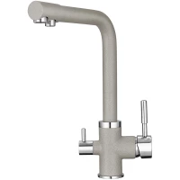 Смеситель для кухни с подключением к фильтру Granula 2015, БАЗАЛЬТ